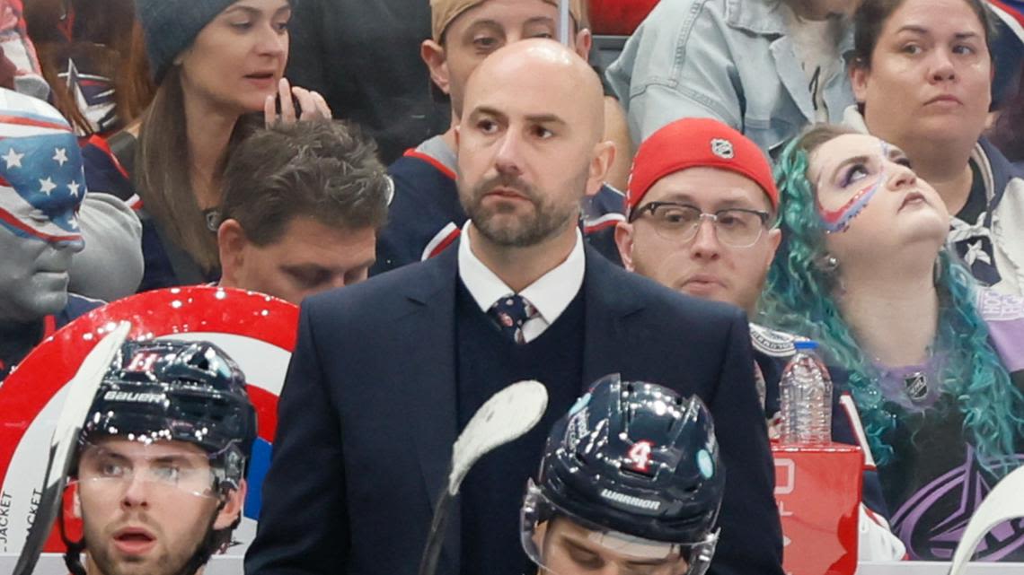 Columbus Blue Jackets fire head coach Pascal Vincent after 1 season