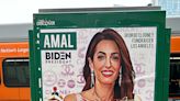 Joe Biden, George and Amal Clooney mocked in street art ahead of fundraiser