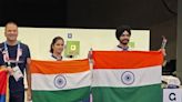 Manu Bhaker Claims Historic 2nd Olympic Medal; Wins 10m Air Pistol Mixed Team Bronze With Sarabjot Singh | Sports Video / Photo...