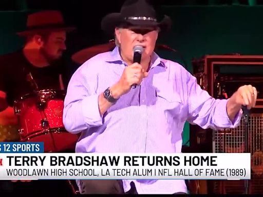 NFL Hall of Fame inductee, Shreveport native Terry Bradshaw talks life, family and music in return home