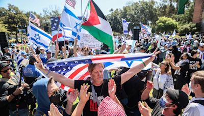 Photos: Protest encampment grows at UCLA