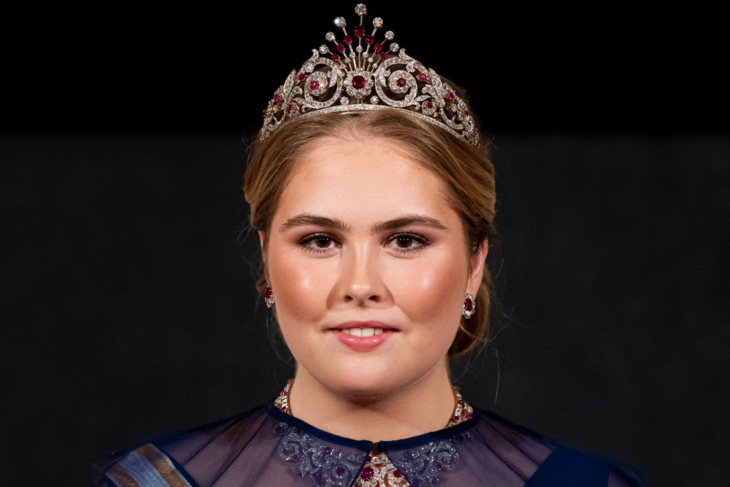 Princess Catharina-Amalia of the Netherlands Sparkles in Repeat Tiara at Her First State Banquet