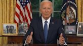 Joe Biden dijo en su discurso a la nación que está 'pasando el testigo a una nueva generación'