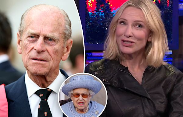 Cate Blanchett says Queen Elizabeth’s husband Prince Philip asked her to fix his DVD player