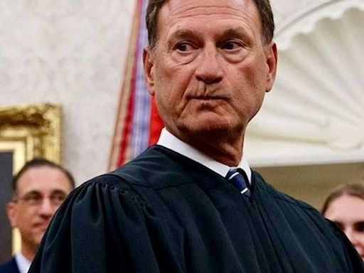 Alito fails to convince critics with Fox News story on ‘Stop the Steal’ flag