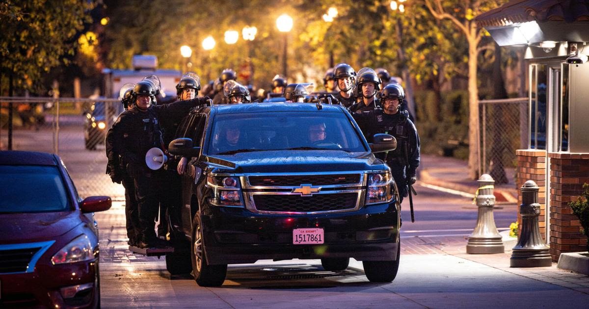 Police remove tents clear USC pro-Palestinian encampment, but no arrests made