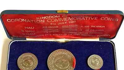 Rare Tongan palladium coins tipped to sell for more than £2,000 at bumper Shropshire auction