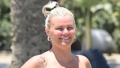 Bikini-clad Kerry Katona packs on PDA with Ryan Mahoney in Marbella