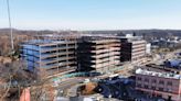 Morristown's M Station development hits milestone with 'topping out'