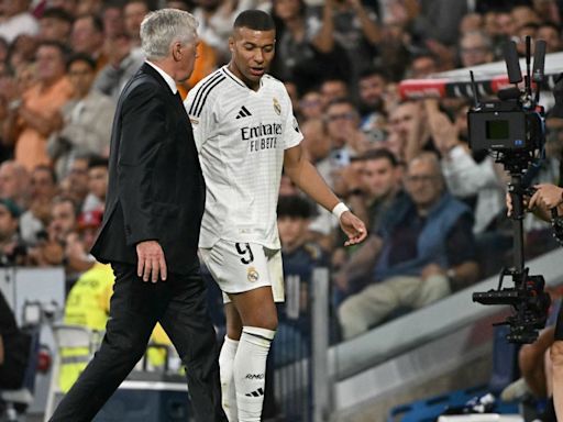 Ancelotti: Madrid to cope without Mbappé in derby