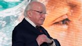 Irish President Michael Higgins is to remain in hospital as a precaution after feeling unwell