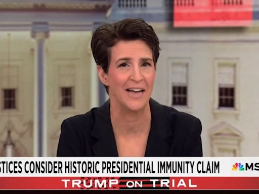 Rachel Maddow Warns the Supreme Court is Trump’s ‘Excellent Accomplice’ After ‘Stunning’ Immunity Hearing | Video