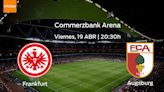 Previa de la Bundesliga: Eintracht Frankfurt vs FC Augsburg