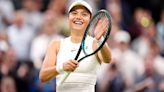Emma Raducanu swats aside world number nine Maria Sakkari at Wimbledon