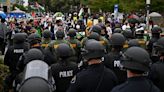 Police descend on UC Irvine campus as protesters occupy lecture hall