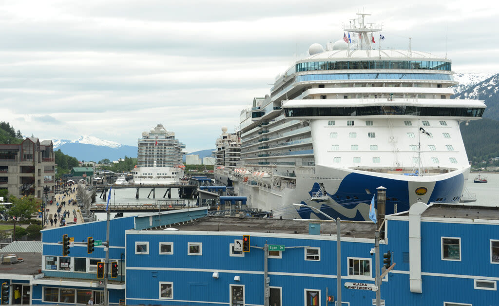 Awash in tourists, Juneau, Alaska, prepares to turn some cruise ships away