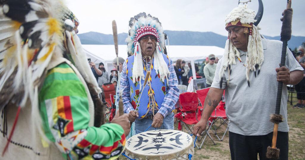 Tribes honor the birth of a rare white buffalo calf in Yellowstone and reveal its name: Wakan Gli