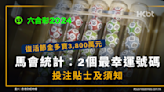 六合彩2024｜復活節金多寶3,800萬元！馬會統計2個最幸運號碼