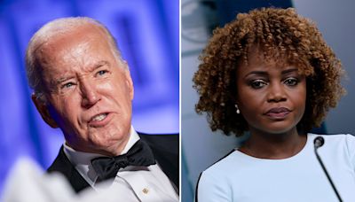 White House denies secret plot to oust Karine Jean-Pierre as Biden faces more bad news