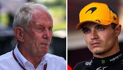 Helmut Marko takes aim at 'pathetic' Lando Norris ahead of Max Verstappen talks