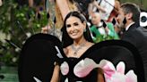Demi Moore Goes Sculptural in Harris Reed Dress With 3D Thorns and Wallpaper Flowers at Mat Gala 2024