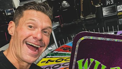 See Wheel of Fortune Host Ryan Seacrest During First Day on Set