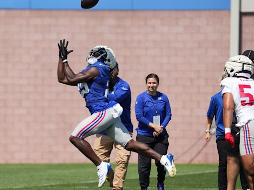 Giants rookie RB Dante Miller making his case for a roster spot