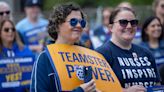 Corewell nurses rally as they aim to organize with Teamsters union