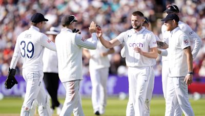 Chris Woakes says newcomer Gus Atkinson making Test cricket look ‘quite easy’