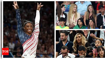 Nicole Kidman, Serena Williams, Spike Lee and other Hollywood celebs watch Simone Biles win another Olympic gold | - Times of India