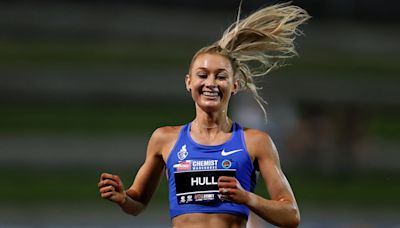 Jessica Hull breaks 1500m national record at Eugene Diamond League 2024