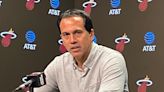 Spoelstra insists Heat did not take regular season lightly, ‘That’s totally off base’; Adebayo, Martin, Jaquez address season