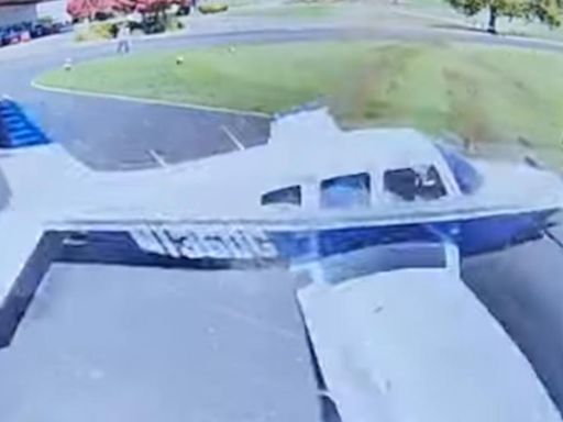 Video: Plane crash lands at Haggin Oaks golf course in Sacramento