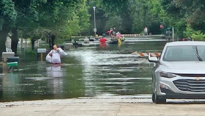 Bernard resident in western Iowa town during major flood