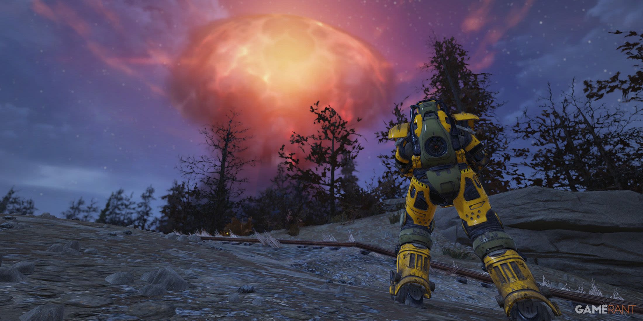 Fallout 76 Player Gets Incredible View of Nuke Detonating While Out Exploring