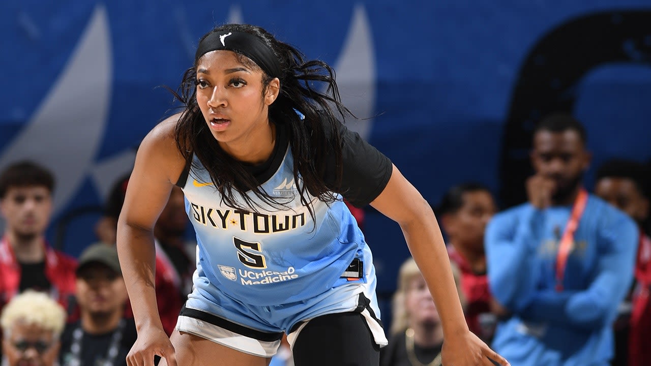 Angel Reese ties WNBA record for most consecutive games with double-double