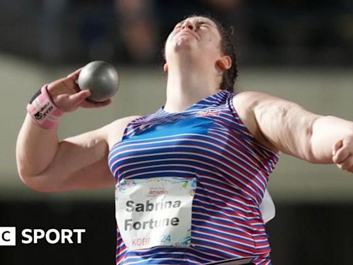 World Para Athletics Championships: Sabrina Fortune sets world record to win shot put gold