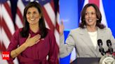 'Not helpful': How Nikki Haley criticized attacks on Kamala Harris over gender and race - Times of India