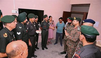 14 Haryana Battalion NCC inspected