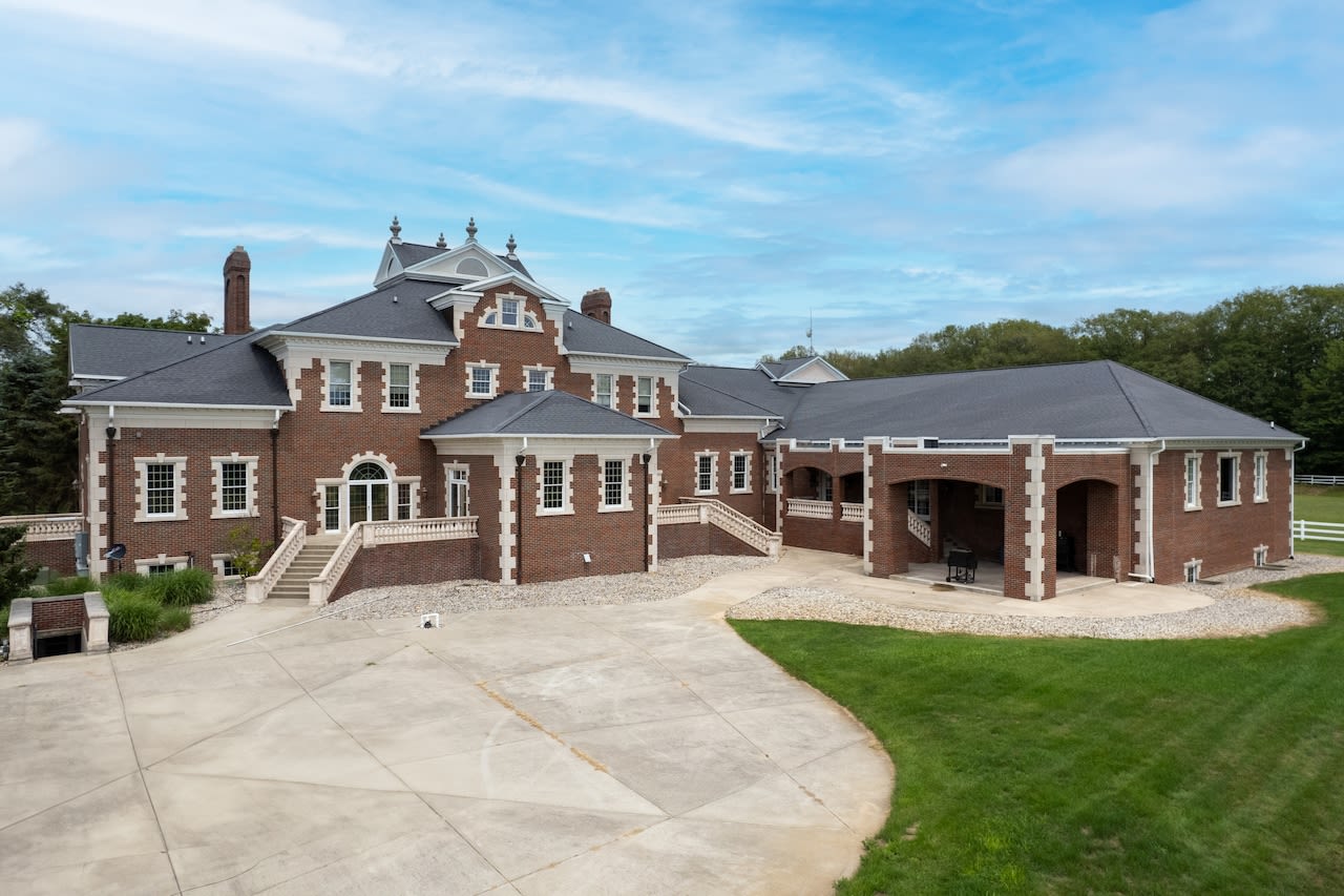 ‘Feels like Downton Abbey’: Lavish Michigan mansion hits the market at nearly $3 million