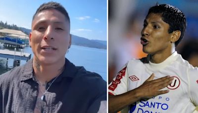 Raúl Ruidiaz saludó a Universitario por su centenario y dejó en el aire su regreso: “Espero volver algún día”