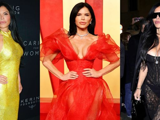 9 of the most daring looks Lauren Sánchez has ever worn, from corset minidresses to see-through lace gowns