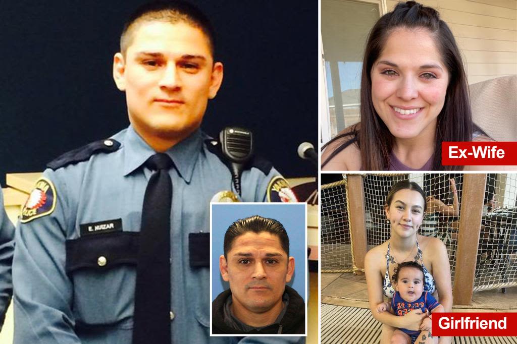 Ex-school officer Elias Huizar shot himself while on the run with 1-year-old son after allegedly gunning down ex-wife, teen girlfriend: police