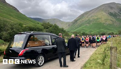 Joss Naylor funeral: Fell runners 'lead Lakes legend home'