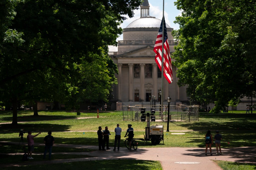 More than $124K raised for UNC frat brothers who protected American flag from anti-Israel mob