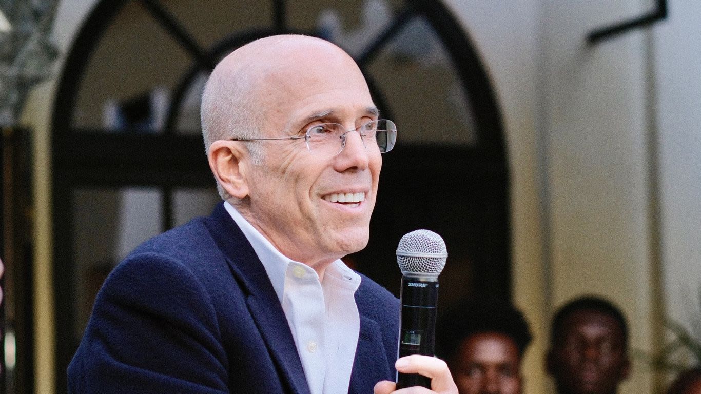 Jeffrey Katzenberg thinks Sony's bid for Paramount has a private equity problem