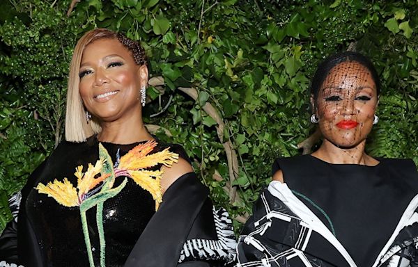 Queen Latifah Makes Rare Red Carpet Appearance With Longtime Partner Eboni Nichols at 2024 Met Gala