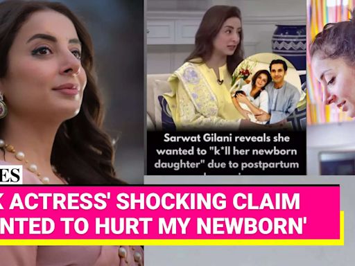 Pakistani Actress Sarwat Gilani's Story Raises Awareness of Postpartum Depression - Times of India Videos