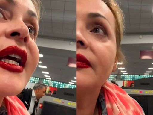 Gaby Spanic relata la incómoda experiencia que tuvo al llegar al aeropuerto de Ciudad de México