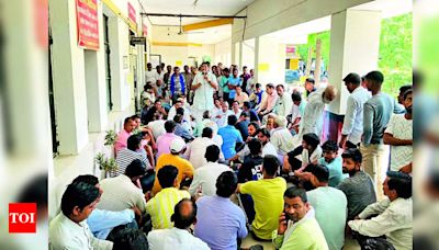 Dalit community protests for college chairman's arrest over caste abuse | Ghaziabad News - Times of India